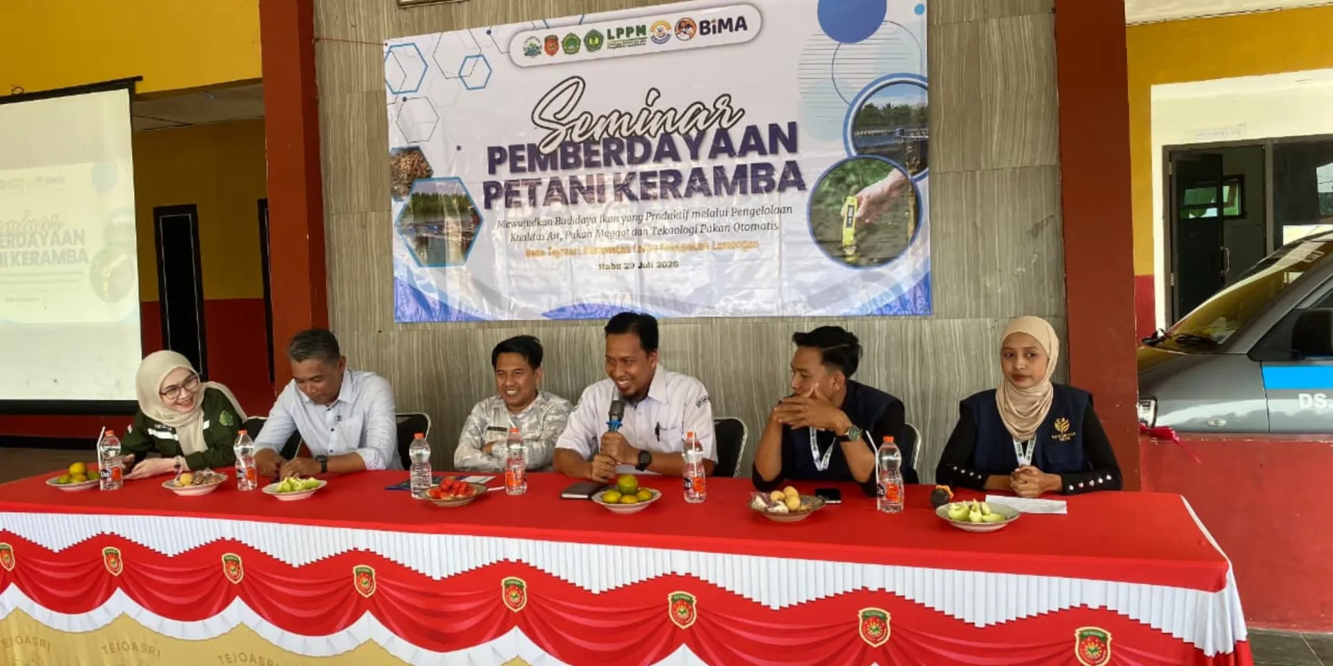 Cegah Kematian Massal Ikan, KKN Tematik Unisda Gelar Pelatihan Manajemen Kualitas Air untuk Petani Keramba Desa Tejoasri
